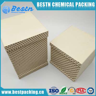 65% Al2O3 Mullite Honeycomb Ceramic Heat Exchanger