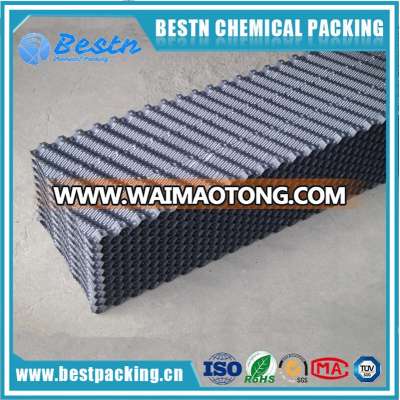 Ladder Shape PVC Cooling Tower Infills for Packing Media Plastic Sheets Pack